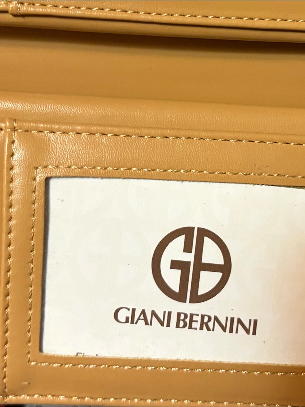 Giani Bernini Floral Butterfly Wallet with Tan Snap - Picture 2 of 6